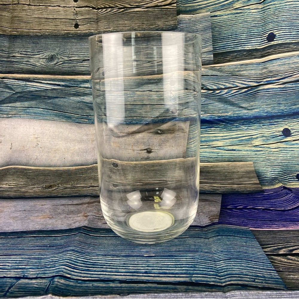 Made by design clear glass hurricane vase